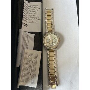 NEW Gossip Multi-Function Bracelet Watch SILVER & GOLD-TONE